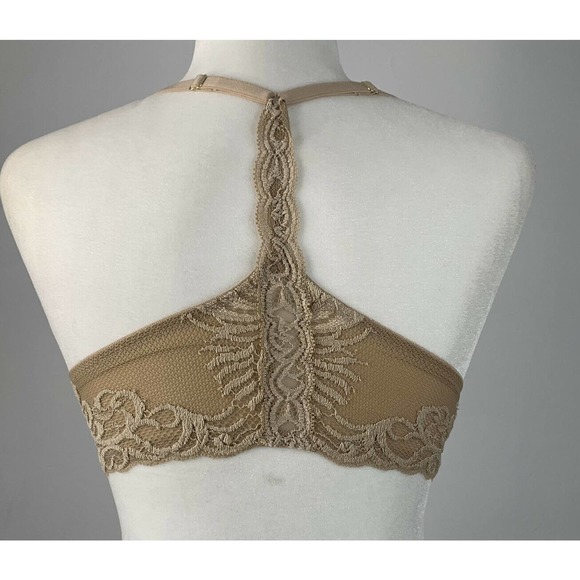 Natori Lace Front Closure Full Coverage Bra 32D - Picture 3 of 7